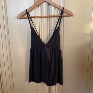 Free people tank top in grey